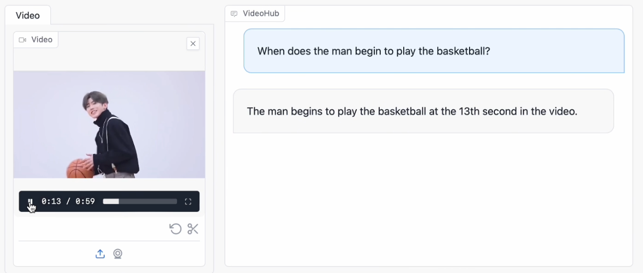 3b1da7b1-3a10-408d-929e-2a13414106da Zhipu AI open-sources video understanding model CogVLM2-Video, which can answer time-related questions