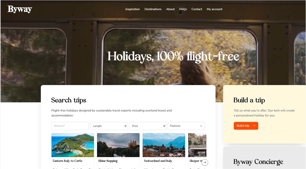 Byway uses AI to help travelers slow down and take scenic routes