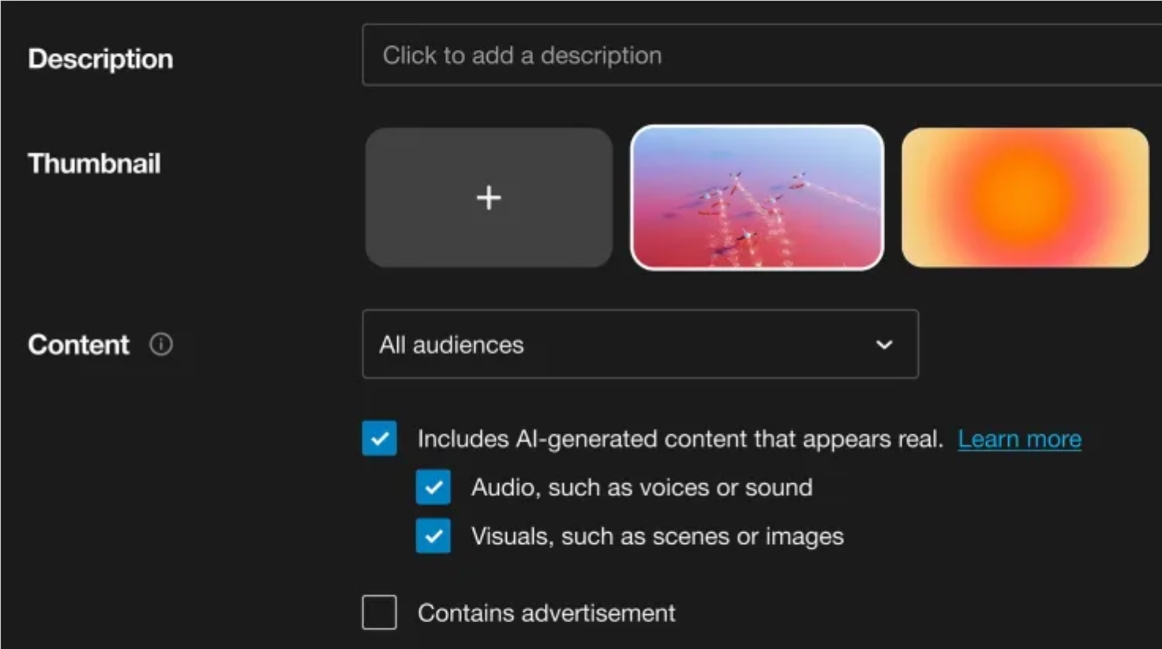 三巨头联手！Vimeo、YouTube和TikTok合作推出革新性AI内容标签系统