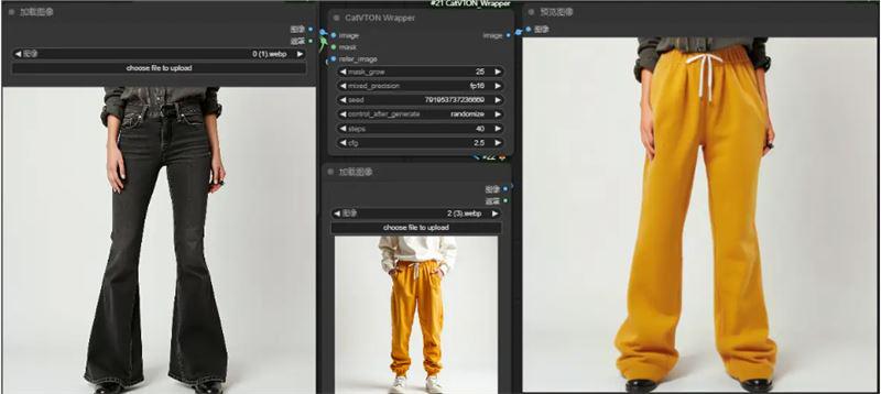 00d17f10j00sj2cmy000xd000m8009ym AI virtual clothes changing, 8G video memory to play AI one-key clothes changing CatVTON installation and use tutorial