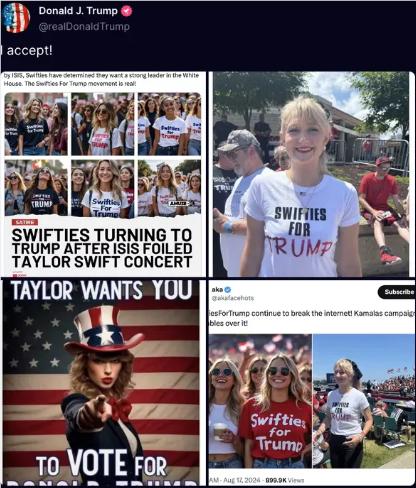 AI换脸乱象：特朗普误信AI假图，马斯克"被代言"诈骗案频发