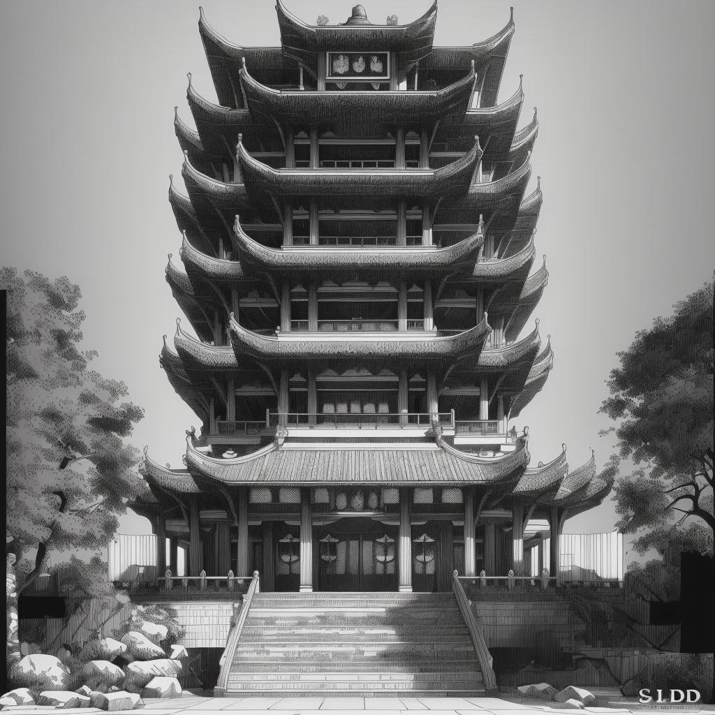 Stable Diffusion line drawing transfer, architectural picture line drawing transfer production tutorial is here