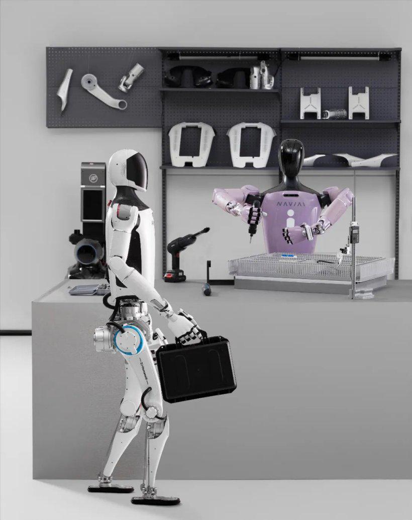 Humanoid robot "NAVIAI 2" released: 1.65 meters, 60 kilograms, AI computing power 275 TOPS