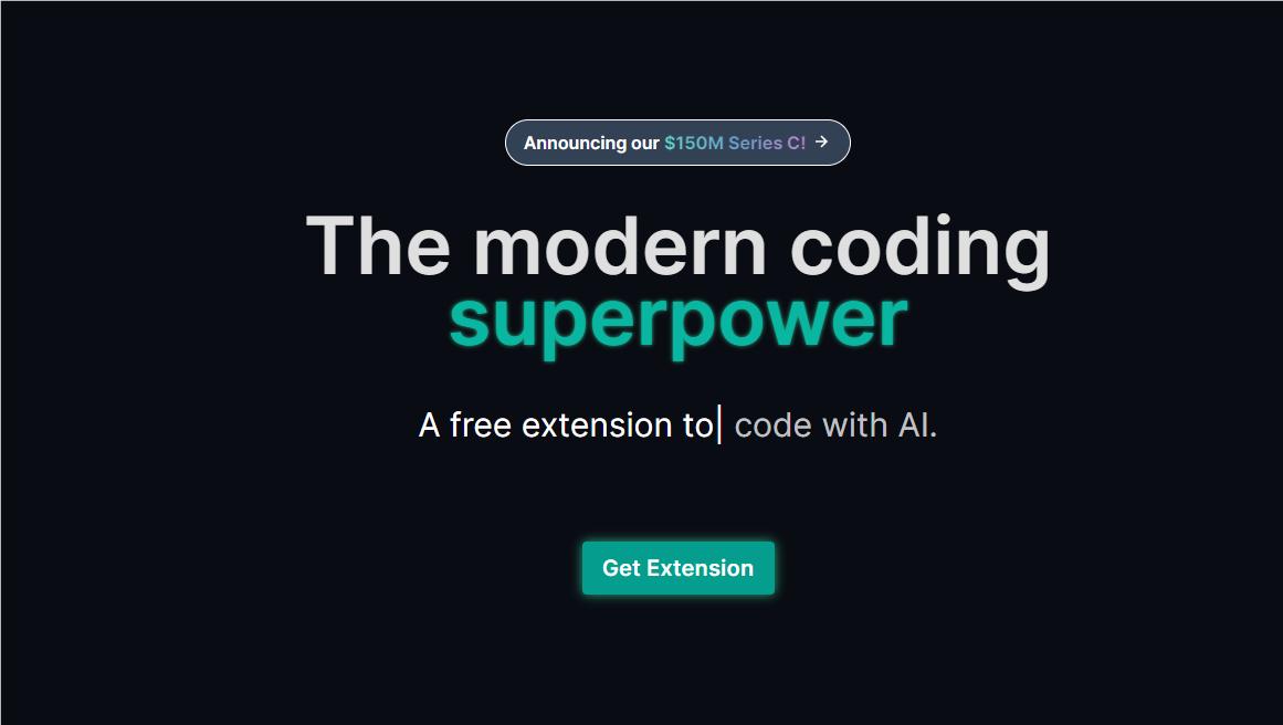 4feecea2j00sj26430012d000w900i8m New unicorn in AI programming! Cursor rival Codeium raises $150 million, valued at $1.25 billion