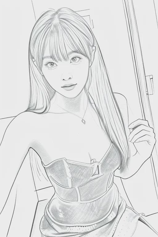 AI绘画手绘稿快速生成，用stable diffusion将图片转成线稿