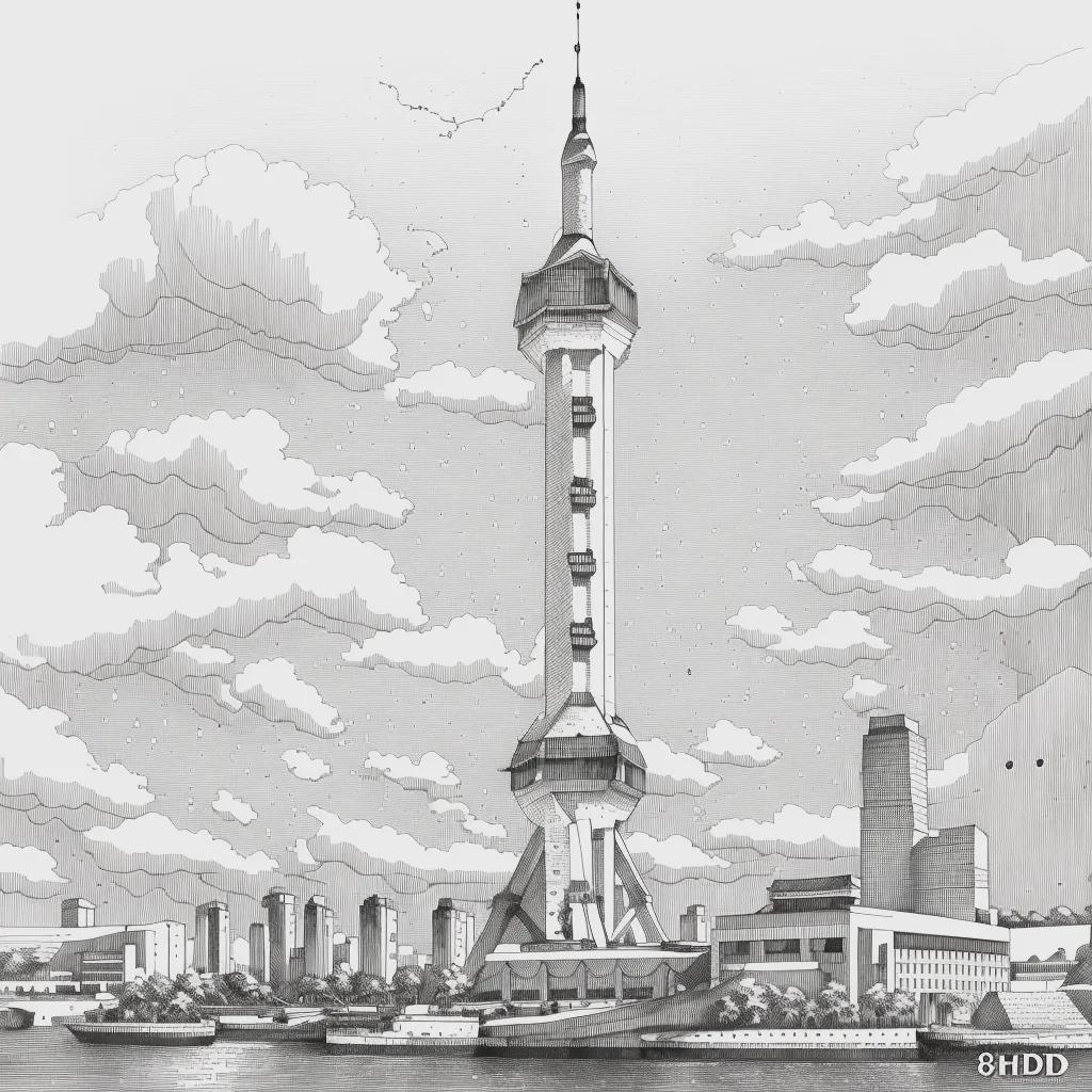 Stable Diffusion line drawing transfer, architectural picture line drawing transfer production tutorial is here