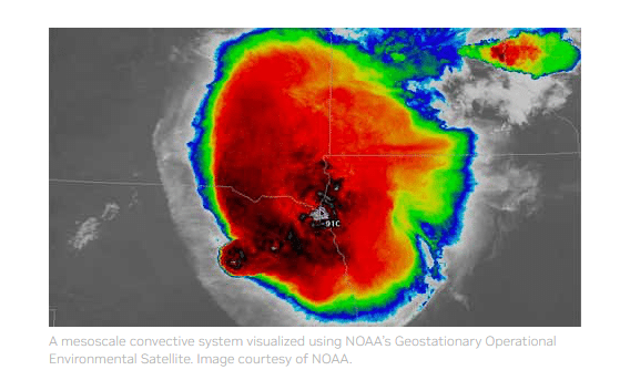 NVIDIA team launches AI model StormCast, high-precision weather forecast, accurately predicts thunderstorms within a few kilometers