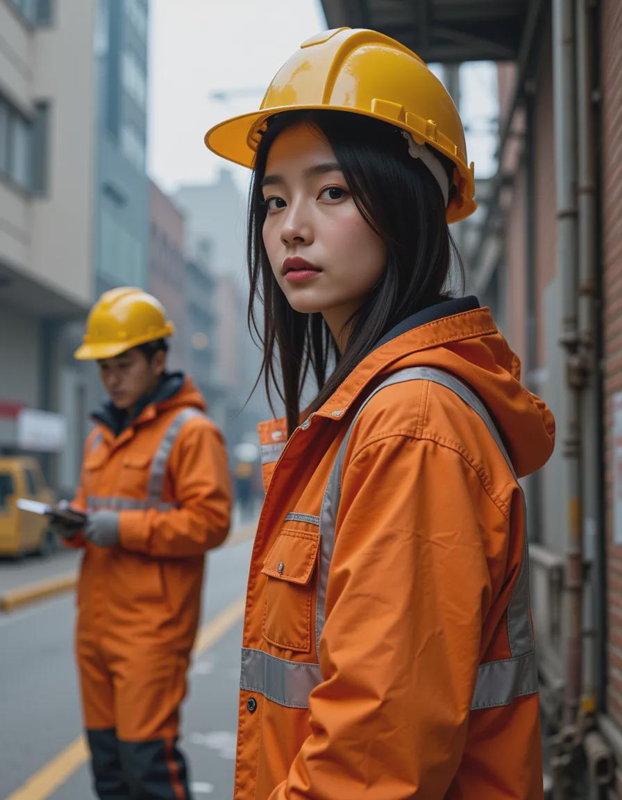 Using AI painting tools ComfyUI and Flux LORA model, it is easy to generate real-life photos with no obvious AI face traces and tend to oriental aesthetics