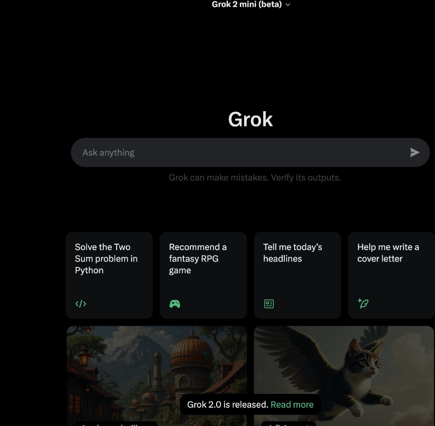 Musk's xAI releases Grok-2 to add image generation capabilities to X