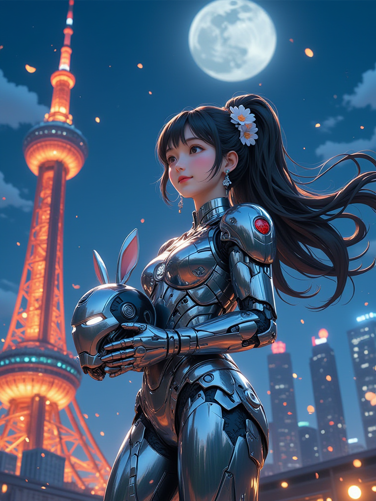 AI世界里的漫画中国风，AI国风动漫一键生成的Liblibai模型推荐