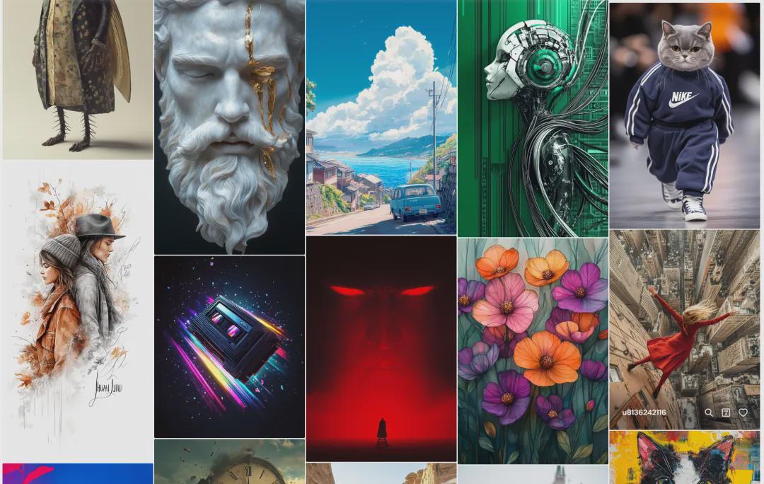 5257ead2j00sj5zyv003gd000u000j0m 带你了解什么是Midjourney,包括实测效果、功能特点、研发团队、使用方法等