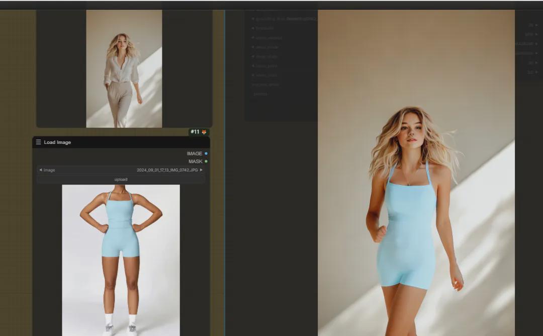 6a1c6e48j00sjznnw0016d000u000imm E-commerce special AI change clothes and background tools, no longer need to hire models to shoot