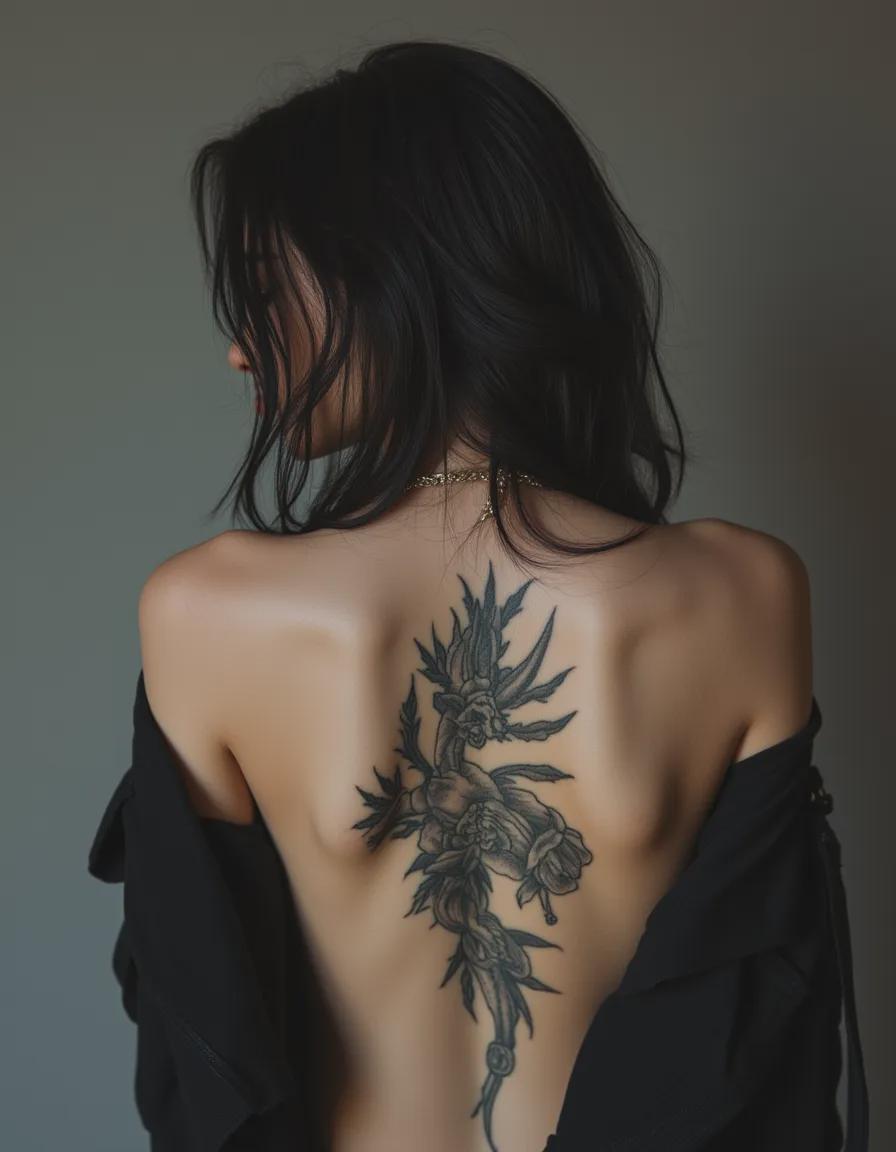 6baad22bj00skg8oi001hd000ow00w0m Drawing a super realistic tattooed lady with AI, a Flux LORA model featuring a rebellious girl tattoo!