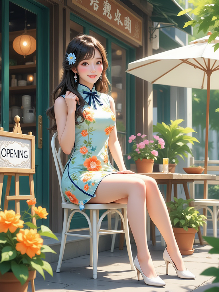 AI世界里的漫画中国风，AI国风动漫一键生成的Liblibai模型推荐