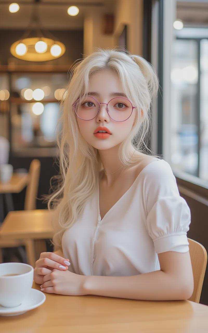 Flux lora模型打造INS风格滤镜，清纯甜美的AI美女人像摄影作品