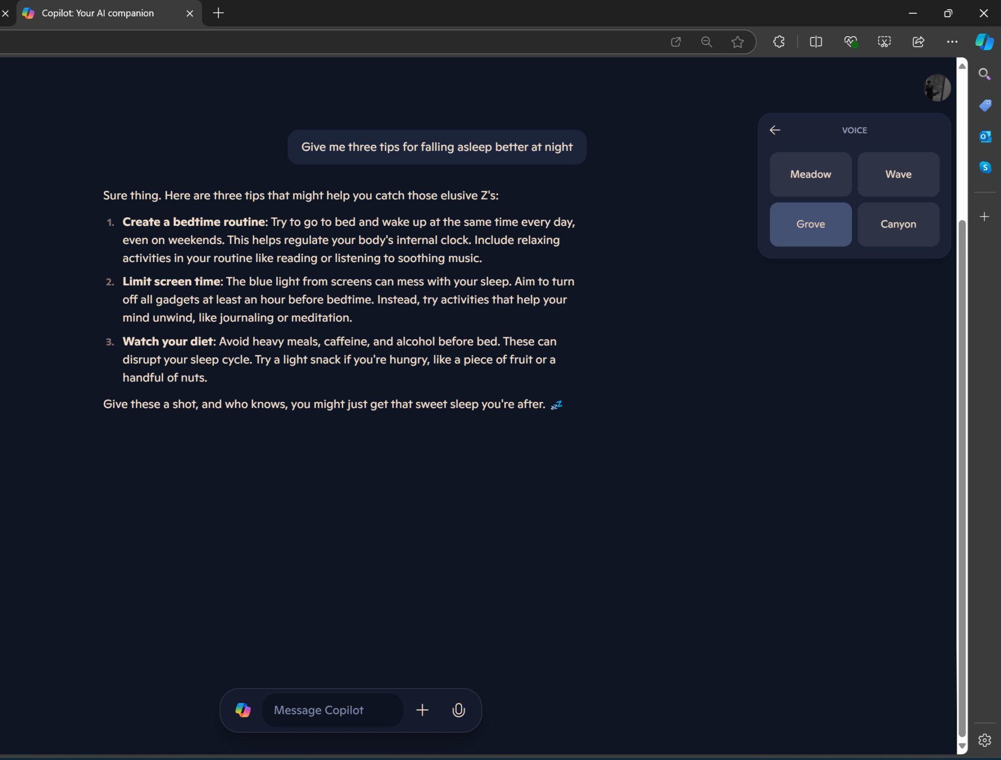 aca9f3afj00skpkd1004ld001kw0177m 微软 Copilot 变身新闻主播:时长 4 分钟、4 种语音,AI 网罗热点和用户偏好信息
