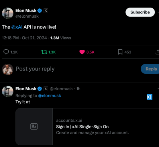 Musk's xAI Officially Releases API, Developers Can Integrate Grok Into Other Apps
