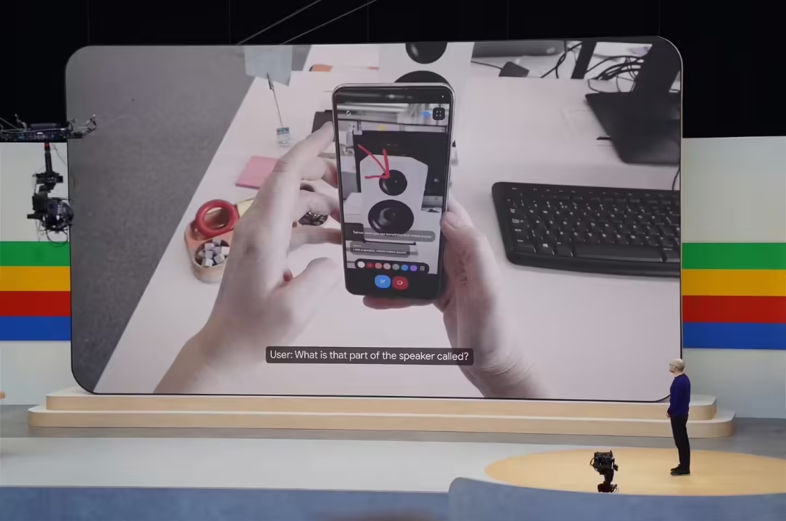 Google CEO Sundar Pichai: Working to launch an AI assistant with visualization next year