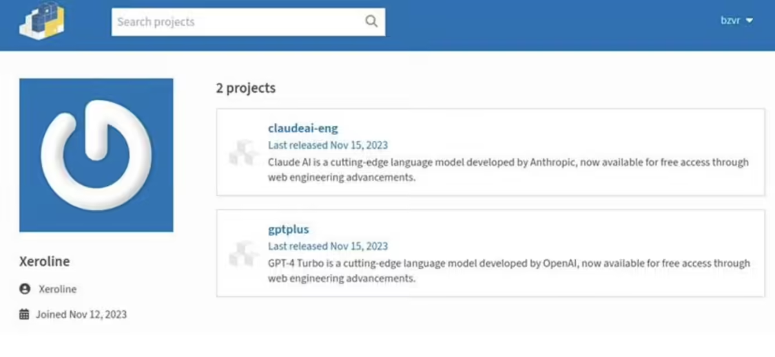 Security firm reveals PyPI fake GPT / Claude AI-assisted software package tool is really Trojan ransomware