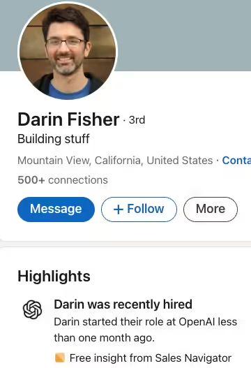 被曝入局浏览器市场后，OpenAI 将前谷歌 Chrome 工程师纳入麾下