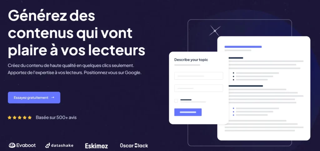 SEOpital: an SEO AI writing assistant to quickly generate high quality SEO articles