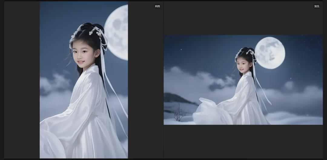 在线扩图，用AI工具（腾讯元宝）智能无损放大图片尺寸