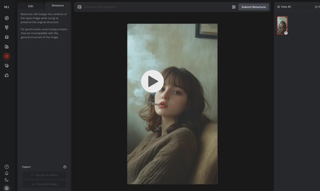 0b2f68ecj00sokh43000yd000u000hym Getting Started with Image Redrawing, Midjourney Style Transfers for Consistent Characters