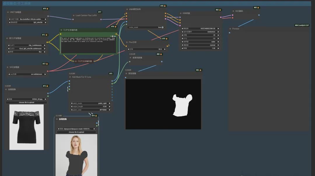 1d96f795j00sny4v40015d000u000gsp AI电商模特换装工具,模特虚拟试穿AI插件catvton-flux一键自动生成