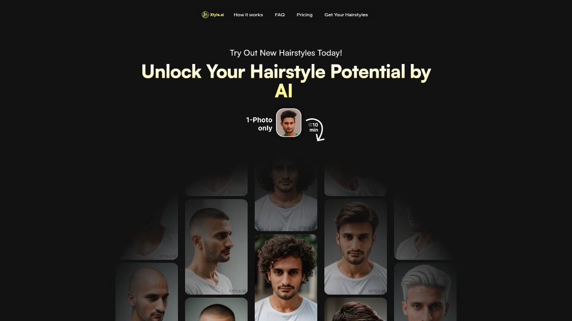 Xtyle：在线发型生成工具，通过人工智能一键ai换发型