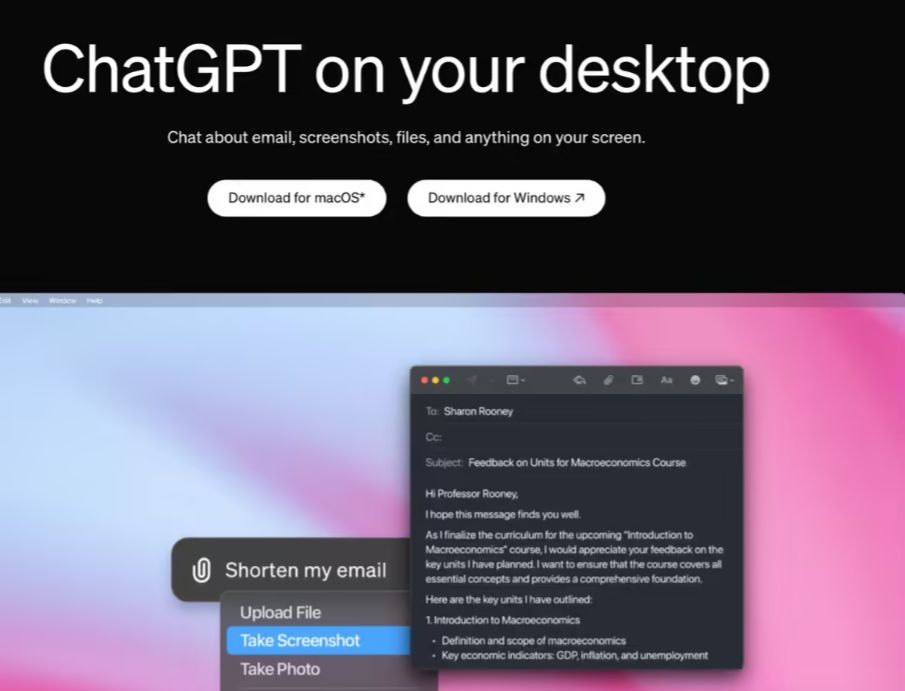 OpenAI Updates ChatGPT Client for macOS: Reads System Memo Apps, Analyzes Multiple IDEs Simultaneously