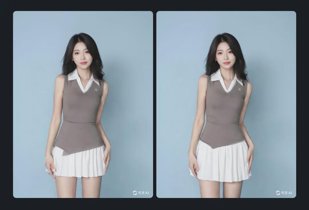 无需模特实景拍摄，用AI帮忙换衣服一键实现模特自由换装