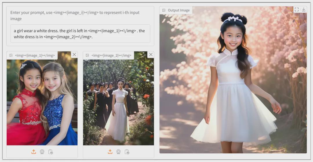 New image consistency generation model OmniGen tested and deployed to maintain consistent character or object manipulation