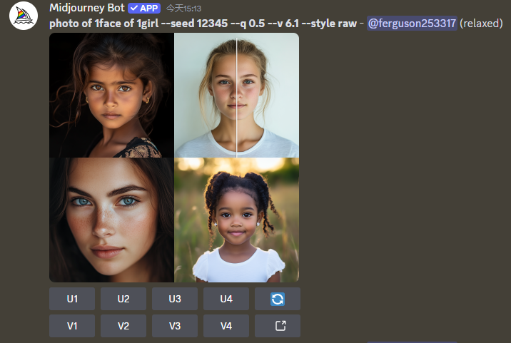 2a13fb65j00sq6lwy007gd000jw00ddm How does midjourney work?Midjourney post commands are fully analyzed (II): seed parameter, chunking parameter, quality parameter, etc.