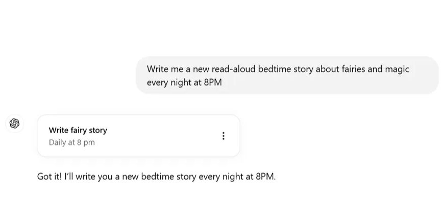 ChatGPT 新功能Tasks上线，使用ChatGPT Tasks 功能的5种方法