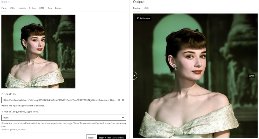 d9dd62a6j00sqknao00h3d000u000g5m ai HD restoration of blurred photos, DiffBIR one-click image/old photo HD restoration, with local deployment integration package