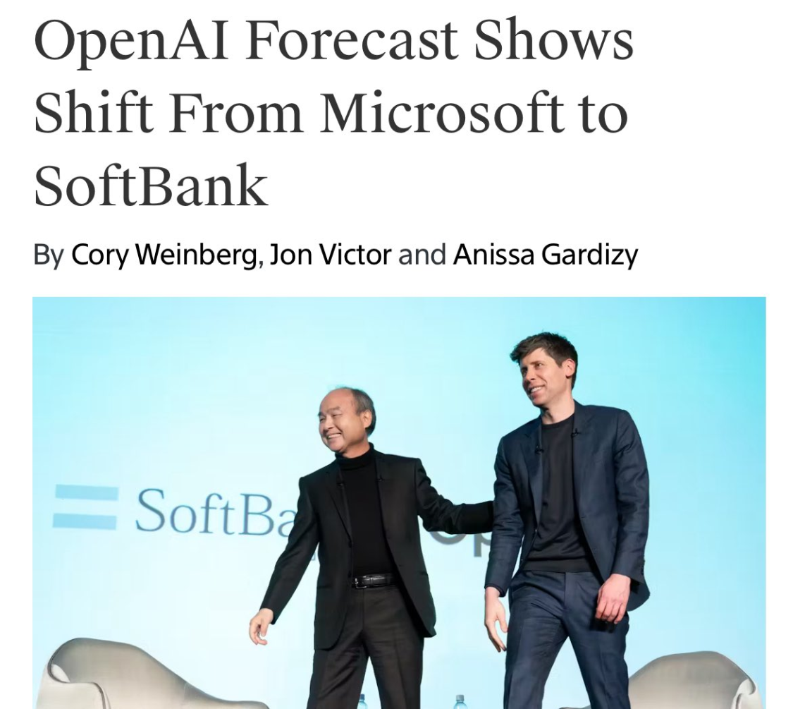 From Microsoft to SoftBank, OpenAI's future 75% computing power will come from Stargate program, sources say