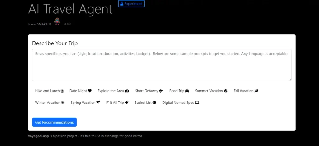 78891979j00srkmy6002jd000sg00d2p Travel Bug: travel AI assistant that personalizes journeys in seconds