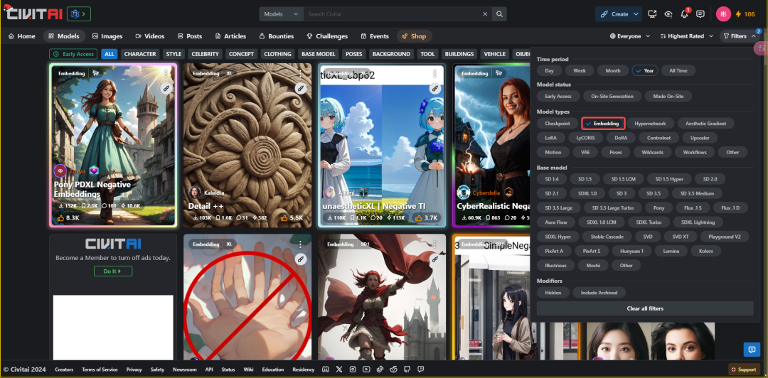 How does Stable Diffusion work? Tutorial on using Embedding and Hypernetworks