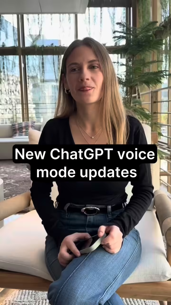 OpenAI 升级 ChatGPT AI 高级语音模式：减少打断、支持暂停思考