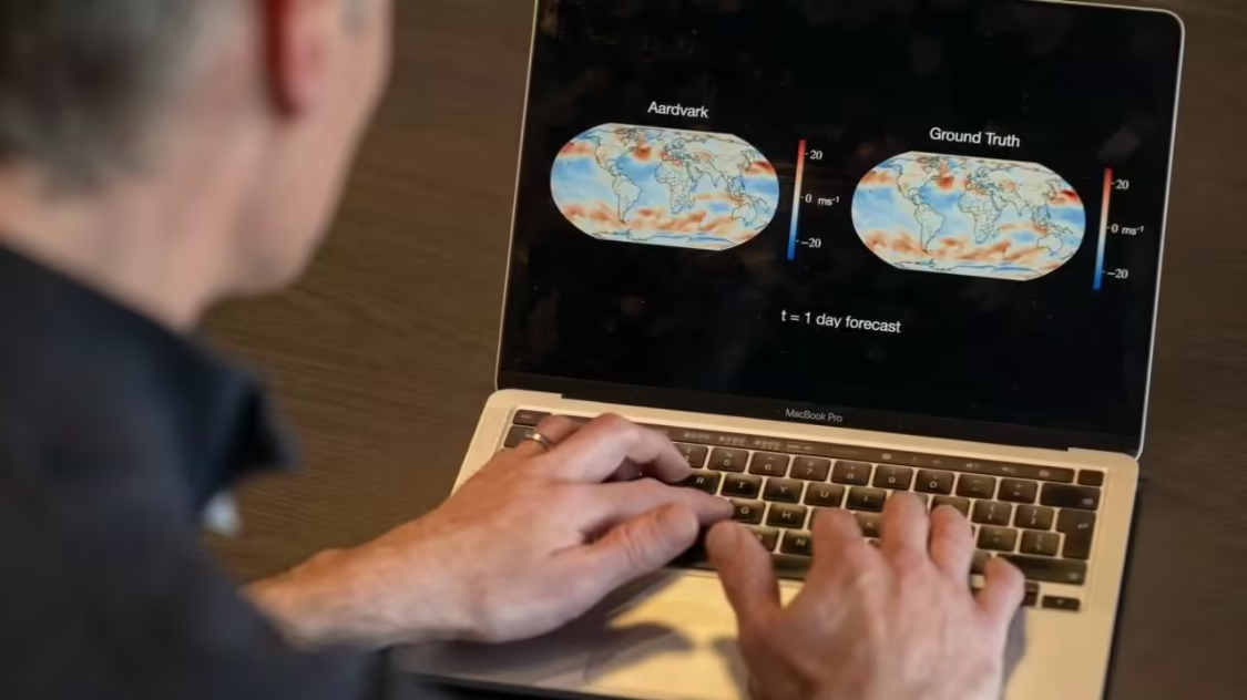 75d974e6j00sth4ou00gnd000v900hkp 微软联合开发 Aardvark 天气系统:无需超算复杂模拟,AI 精准预测未来天气