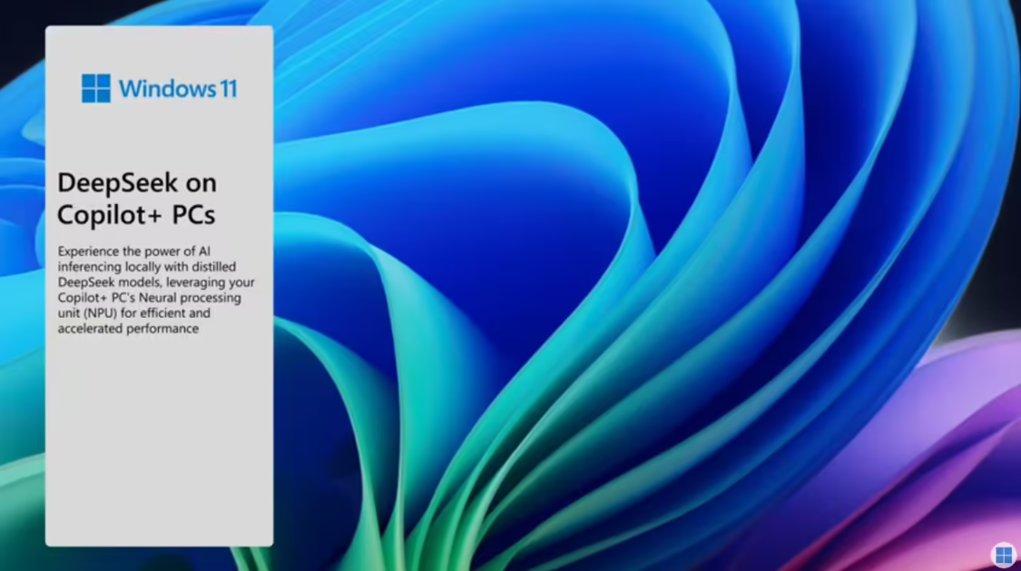 Microsoft Embraces DeepSeek, Copilot+ PCs Run 7B and 14B Models Locally
