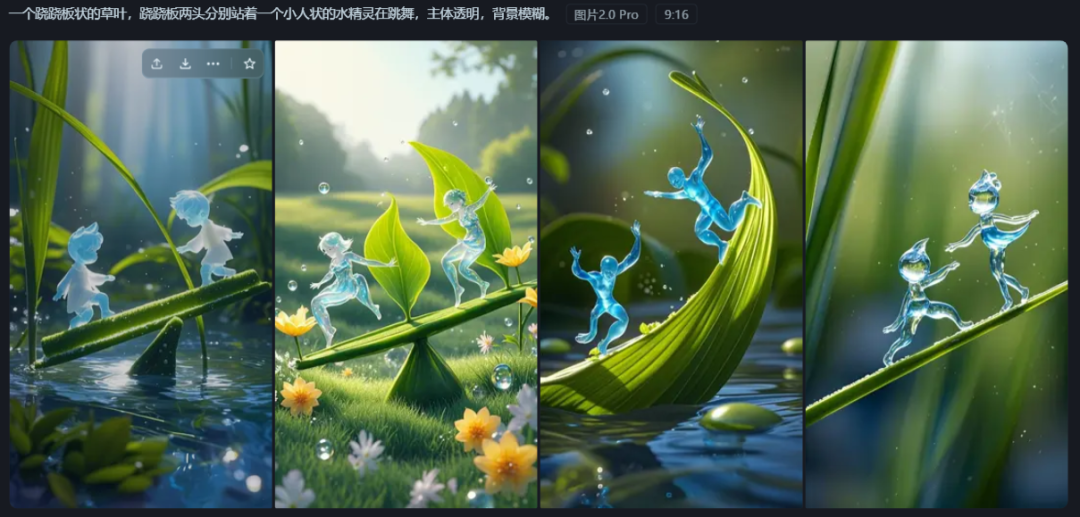 AI popular new way to use AI to make the water droplet villain into an explosive hot dance short video tutorials