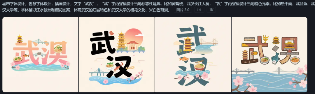 城市名称创意字体设计素材，用AI帮你轻松设计