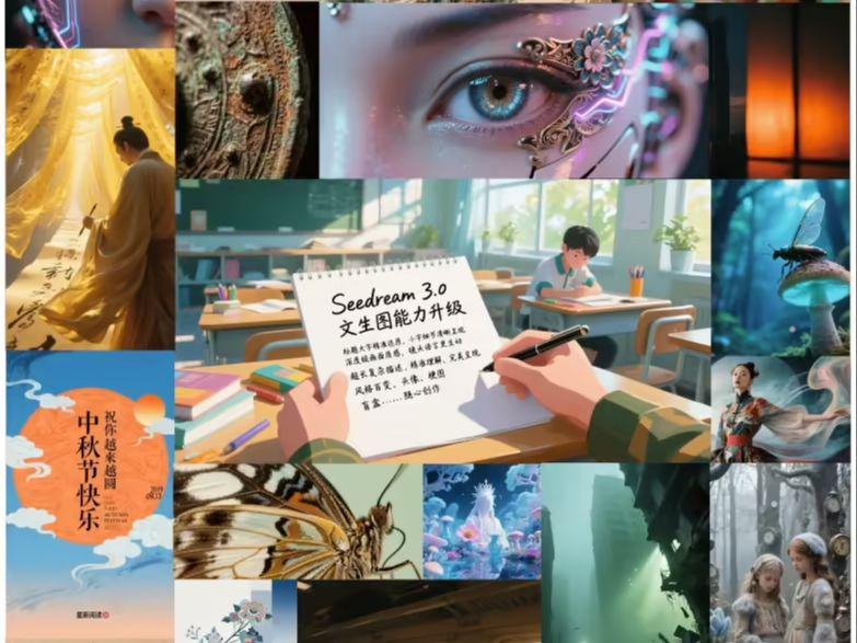 Byte Seedream 3.0 is on the scene: Bunsen burns past GPT-4o, generates 1080P images in ~3 seconds