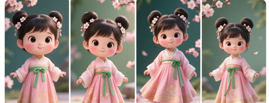 AI raw tutorial, how to keep the character consistency? 3 minutes to teach you!