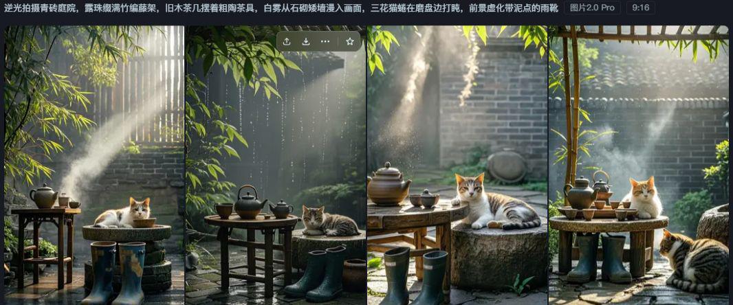 用AI免费制作爆款治愈乡村小屋小院怀旧视频，条条爆款