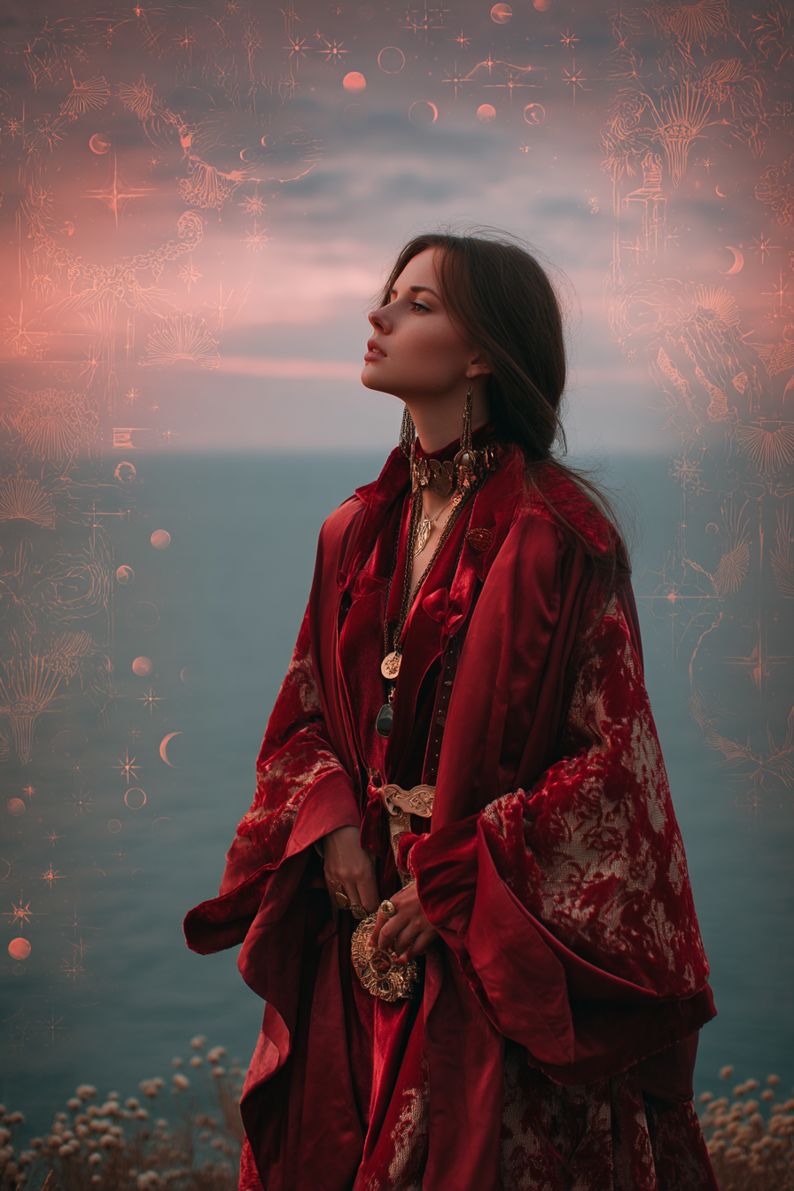 AI Painting Midjourney Painting Prompt Words to Create Bohemian Style Works with Midjourney V7