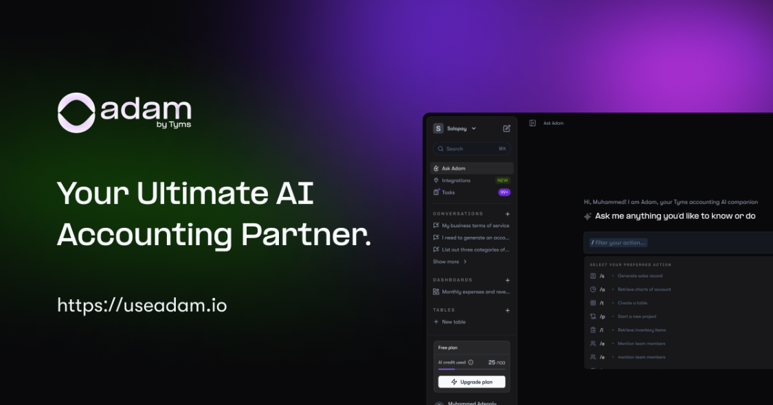 Adam: AI Accounting Assistant to Help Business Owners, CPA Firms and Accountants Do Their Jobs Better