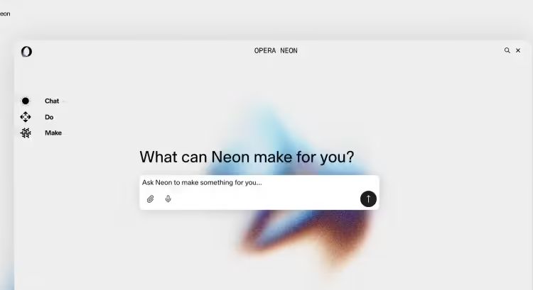 Opera Launches Neon, a Proxy Browser: AI Writes Code and Creates Websites Directly for You