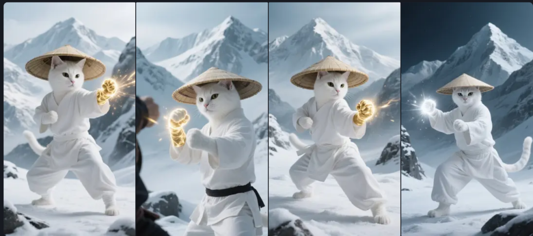 Quick start AI video tutorial for newbies, teaching you how to make animal martial arts AI blockbusters